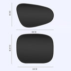 Car Summer Sun Protection And Heat Insulation Sunshade Electrostatic Attraction Side Window Visor, Driver 1380A, Passenger 1380B, Rear Row 1380C