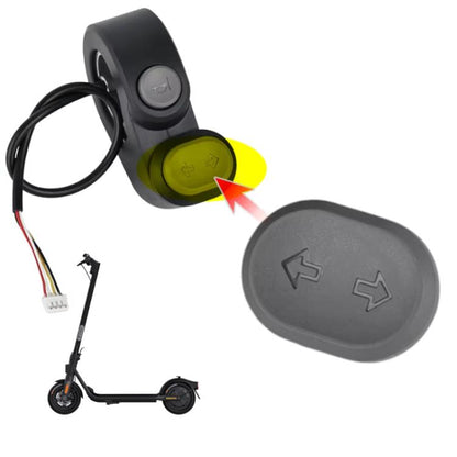 For Ninebot G2 MAX 2 F2 PRO Electric Scooter Turn Signal Switch Button - Replacement LED Light Control Switch