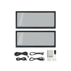 Taiwan/South America Standard Fog Version License Plate Frame