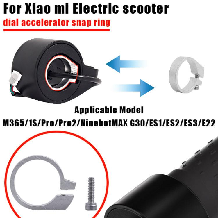 2pcs /Pack Accelerator Dial Snap Ring For Xiaomi M365/1S/Pro/Pro 2/Ninebot MAX G30/ES1/ES2/ES3/E22