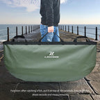 LEO 28351 Large Fish Carrying Bag 6 Handle Large Fish Carrying Pocket