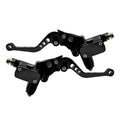 1pair Universal Aluminum Alloy Left and Right Hydraulic Clutch Motorcycle Brake Pump