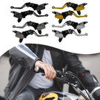 1pair Universal Aluminum Alloy Left and Right Hydraulic Clutch Motorcycle Brake Pump