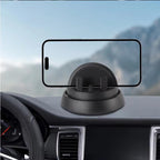 Car Phone Holder Dashboard Mount with Glow-in-the-Dark Parking Number Plate