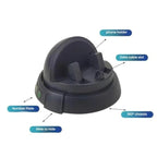 Car Phone Holder Dashboard Mount with Glow-in-the-Dark Parking Number Plate