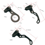 Bicycle Front Derailleur Single-Plate Positive Negative Tooth Chain Guide, ISG03 Model Black, ISG03 Model Red, ISG05 Model Black, ISG05 Model Red, BB Center Shaft Model Black, BB Center Shaft Model Red