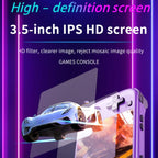 H36S 3.5 Inch IPS HD Screen Retro PSP Game Console Linux System GBA Handheld Video Game Console, 64G, 128G