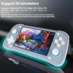 XF43 Retro Handheld Game Console Open Source 4.3 Inch Large Screen Gaming Video Players Console, 64G, 128G