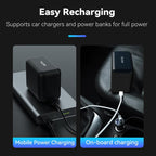 For Insta360 X4 TELESIN Battery Charger Dual Battery Storage Charging Case