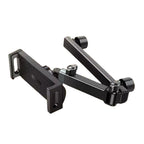 Telescopic Car Rear Pillow Phone Tablet Holder 2-Section Folding Headrest Bracket, 2-Section Plastic, 2-Section Iron