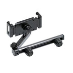 Telescopic Car Rear Pillow Phone Tablet Holder 2-section Folding Headrest Bracket, 2-Section Upgrade