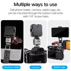 XILETU  XDS-15  Multi-head Cold Shoe Mount Adapter for Camera Flash, Microphone, LED Light, XDS-15