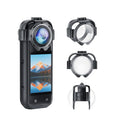 For Insta360 X5 Anti-Fog Snap-On Lens Protector Durable Glass Cover, Lens Protector