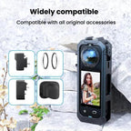 For Insta360 X5 Plastic Protective Frame Magnetic Quick-Release Camera Cage Expansion Bracket, Plastic Frame