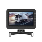 4.3 inch Digital Wireless HD 1 To 1 Reversing Display Car Center Control All-in-One Machine, With Long License Plate Holder North America, With Short License Plate Holder Europe