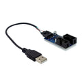 SUNWEIT ST650 GL850 USB2.0 9P To Dual Port Built-in 9P USB2.0 Motherboard Hub, ST650