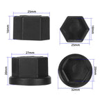 For KuKirin G2 Master Electric Scooter Durable Replacement Accessories, 1pair Motor Shaft Nut Caps, 1pair Rocker Arm Shaft Nut Caps