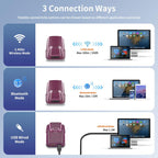 Cell Phone Back Clip Portable 1/2 Code Wireless Bluetooth Scanner, E900, E950