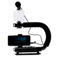 U-Shaped Handle Stand with Pocket Fill Light & Noise-Canceling Mic All-in-One Live Streaming Kit, AY-49U