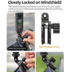 Sunnylife ZJ846 Sports Camera Universal Mount Motorcycle Windshield Clip, ZJ846