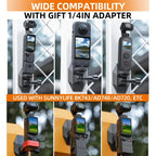Sunnylife DZ762 Sports Camera Magnetic Dock Expansion Adapter Bracket, DZ762