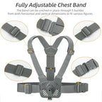 Sunnylife XD742 360 Degree Universal Sports Camera Chest Strap Mount, Universal