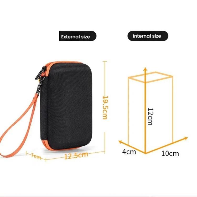 Cwatcun D204 Small Convenient Microslice Storage Bag Compact Digital Camera Waterproof Hard Case