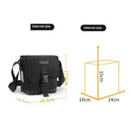 Cwatcun D186 Small Anti-scratch Lightweight Camera Shoulder Bag Camera Portable Crossbody Storage Bag, D186