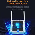 COMFAST CF-XR185 V2 AX3000 WiFi 6 Extender Dual Band Gigabit Wireless Repeater, EU Plug, US Plug, UK Plug, AU Plug