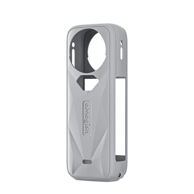 For Insta360 X5 Action Camera Protective Accessories, aMagisn Body Case+Lens Cap Black, aMagisn Body Case+Lens Cap Gray, aMagisn Body Case Black, aMagisn Body Case Gray