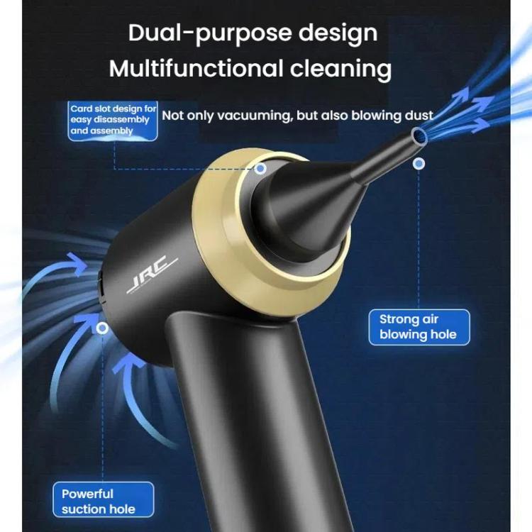 JRC Handheld Wireless Vacuum Cleaner Keyboard Desktop Cleaning Dust Removal Equipped