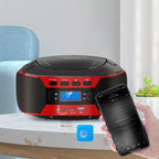 Kuephom W17 Portable Home CD Music Walkman FM Bluetooth Player, EU Plug, US Plug, UK Plug, AU Plug