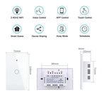 Model 120 US Gauge Graffiti Smart WIFI Single Fire Switch, 1-Gang White, 2-Gang White, 1-Gang Black, 2-Gang Black, 1-Gang Gold, 2-Gang Gold