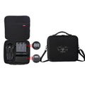 For DJI Mavic 4 Pro Fly More Combo / Creator Combo Carrying Case Durable PU Crossbody Shoulder Bag, Shoulder Bag Black, Shoulder Bag Gray