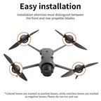 For DJI Mavic 4 Pro Drone RCSTQ Low-Noise Quick-Release Propellers Replacement Blades, Propellers