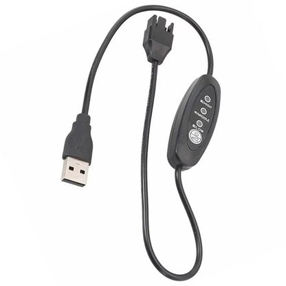 USB To Small 4 Pin Booster Cable Adjustable Speed USB To 12V Case Fan Cable, 50cm, 98cm