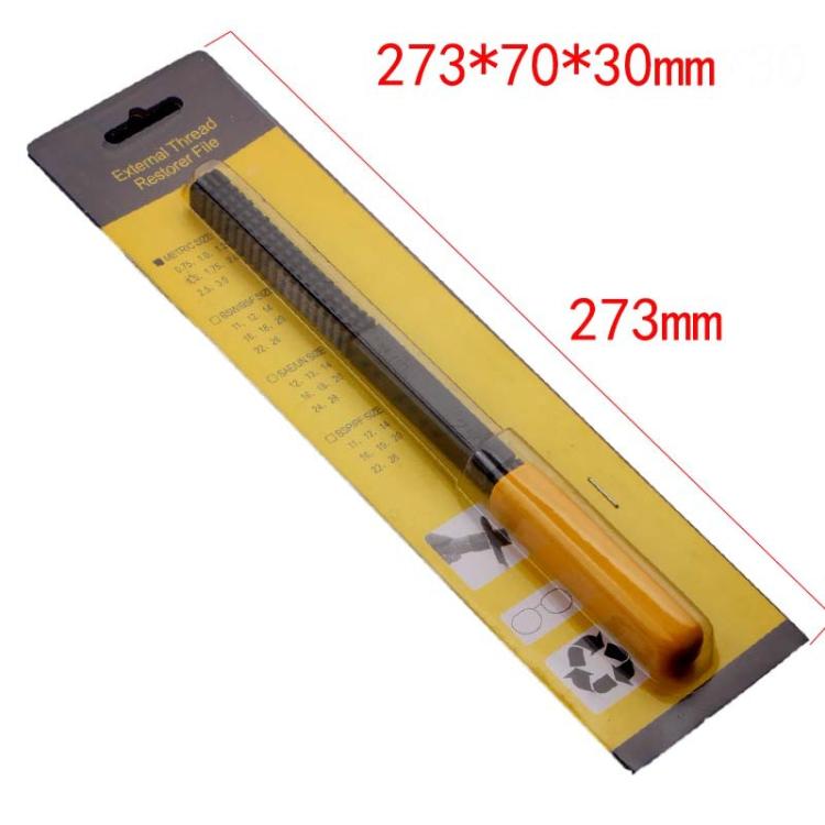 Thread Repair File Repair Tools, Metric 0.75-3.0mm, PF / BSP 11-28, SAE / UN 12-28, BSW / BSF 11-26