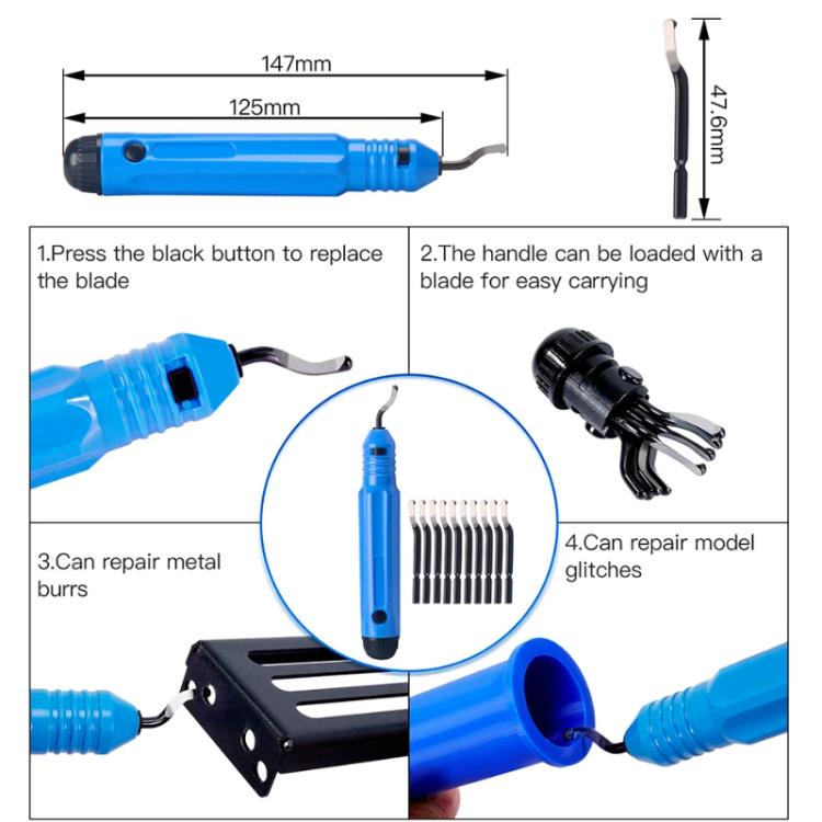 3D Printer Tool Kit Model Cleaning Tools, Carving Knife, File, Edge Trimmer & Polishing Supplies, 36 In 1
