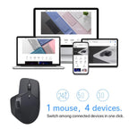 Rapoo Wireless Triple Mode Mice Ergonomic Desktop Laptop Business Office Mouse, MT760 Black, MT760mini Black, MT760 Gray, MT760mini Gray, MT760 Pink, MT760mini Pink