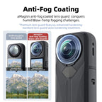 For Insta360 X5 Camera aMagisn Lens Guard Protector Detachable Anti-Scratch Glass Cover, Standard Edition