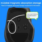 Rapoo MT560 3-Mode Wireless Bluetooth Mouse Ergonomic Desktop Laptop Mouse
