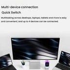 Rapoo E9050L Tri-mode Bluetooth Wireless Keyboard Silent Laptop Keyboard