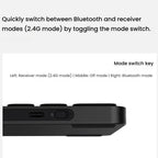 Rapoo E9050L Tri-mode Bluetooth Wireless Keyboard Silent Laptop Keyboard