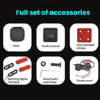 24GHz Motorcycle 30-Meter Blind Spot Radar Detection System Lane Change Assist  for Safe Riding