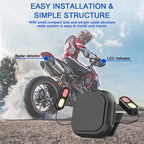 24GHz Motorcycle 30-Meter Blind Spot Radar Detection System Lane Change Assist  for Safe Riding