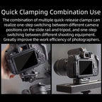 Arca Quick Release Adapter Gimbal Stabilizer Tripod Sports Quick Release Plate Stand, XILETU XQ-1, XILETU XQ-1A