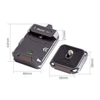 Arca Quick Release Adapter Gimbal Stabilizer Tripod Sports Quick Release Plate Stand, XILETU XQ-1, XILETU XQ-1A