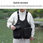 Multifunctional Vest Outdoor Lightweight Comfortable Camera Bag, D192