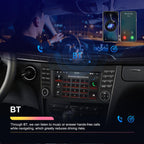 7 inch Horizontal Screen 2+64G Bluetooth Car Player Carplay Car Center Control Integrated Machine For Mercedes-Benz W211 / E200 / E220 / CLS350 / CLS500, Standard, Standard+AHD+Mic