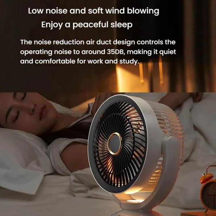 USB Air Circulation Fan Office Desktop Small Fan, USB Plug, Rechargeable